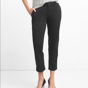 Gap Slim Crop Petite Black Pants
